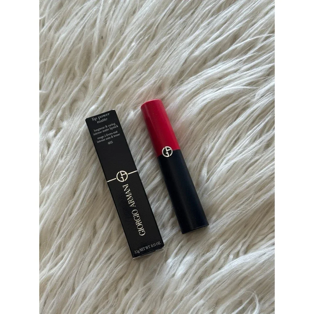 Giorgio Armani Lip Power Matte Lipstick 405 Powerful